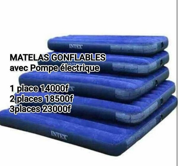 Matelas Gonflable  + pompe