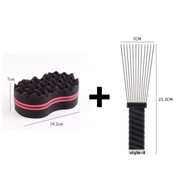 CHIFFON TWIST + Peigne( GRAND)