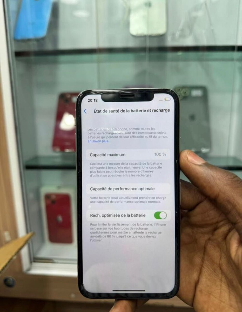 iPhone X 64GB Argent