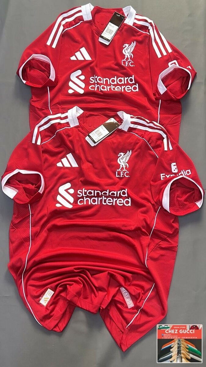 Maillot Liverpool FC Officiel
