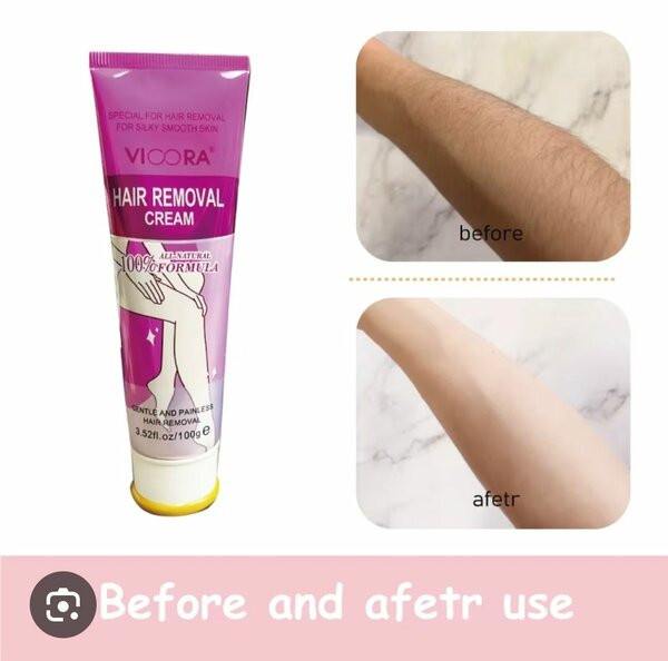 Crème Dépilatoire Douce Vicora
