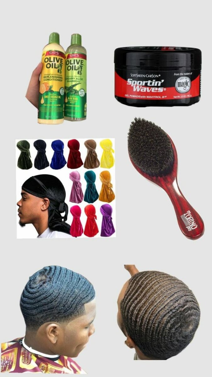 Kit de soins pour cheveux GOIPLE - Shampooing et pommade pour hommes