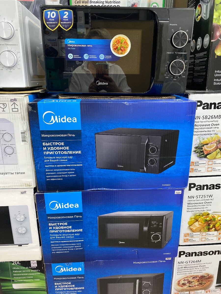 Микроволновки.мидеа,панасоник,Самсунг,техносир