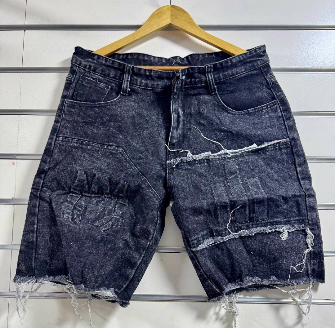 Short en jean décontracté homme