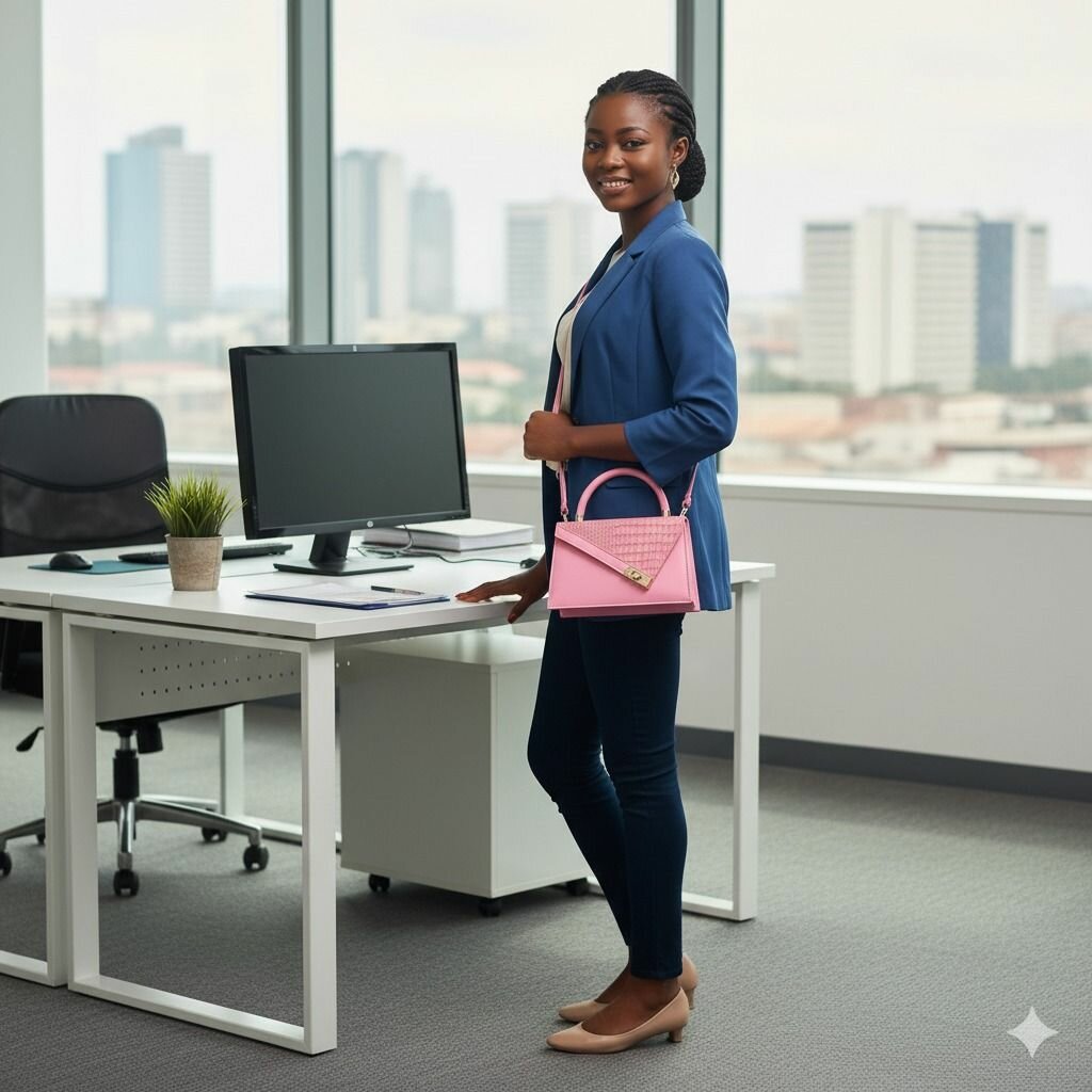 Sac à main rose élégant