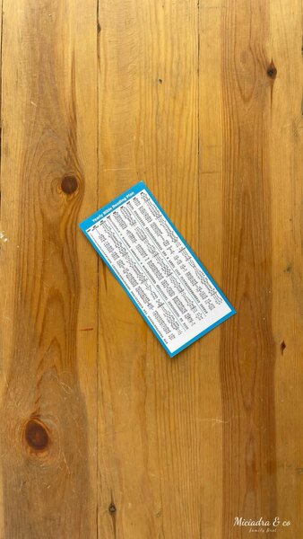 Yearly Bible reading plan (Anglais)