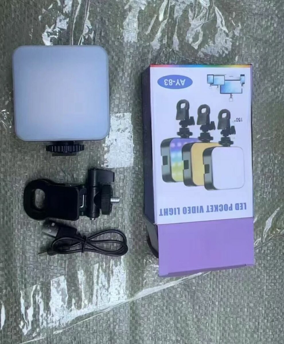 Lumière LED Vidéo Portable