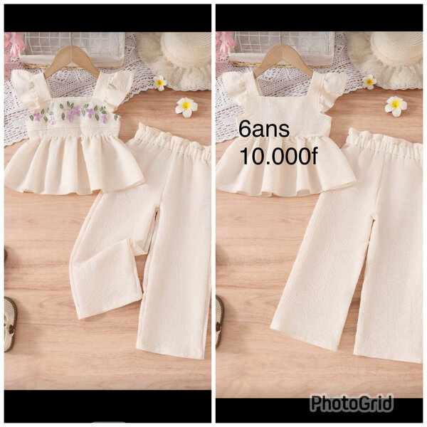 Tenue d'été fille 6 ans