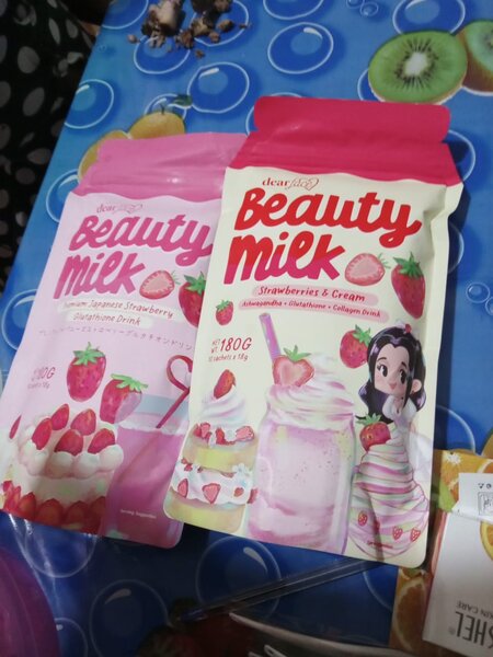 Beauté Milk Fraise & Crème