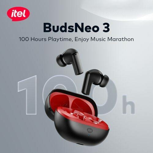 itel TWS BUDSNEO 3 Earbuds Earpods BUDS NEO 3 100Hours ENC B