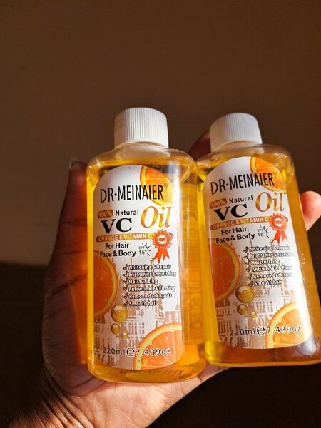 Vitamin C oil and Tumeric oil