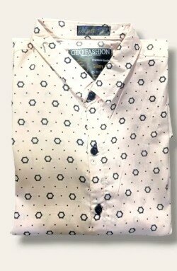 Men's Stylish Printed Full Sleeve Shirt