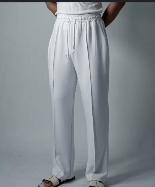 Pantalon blanc élégant