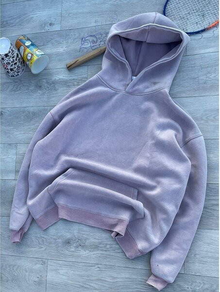 Sweat à capuche unisexe coton