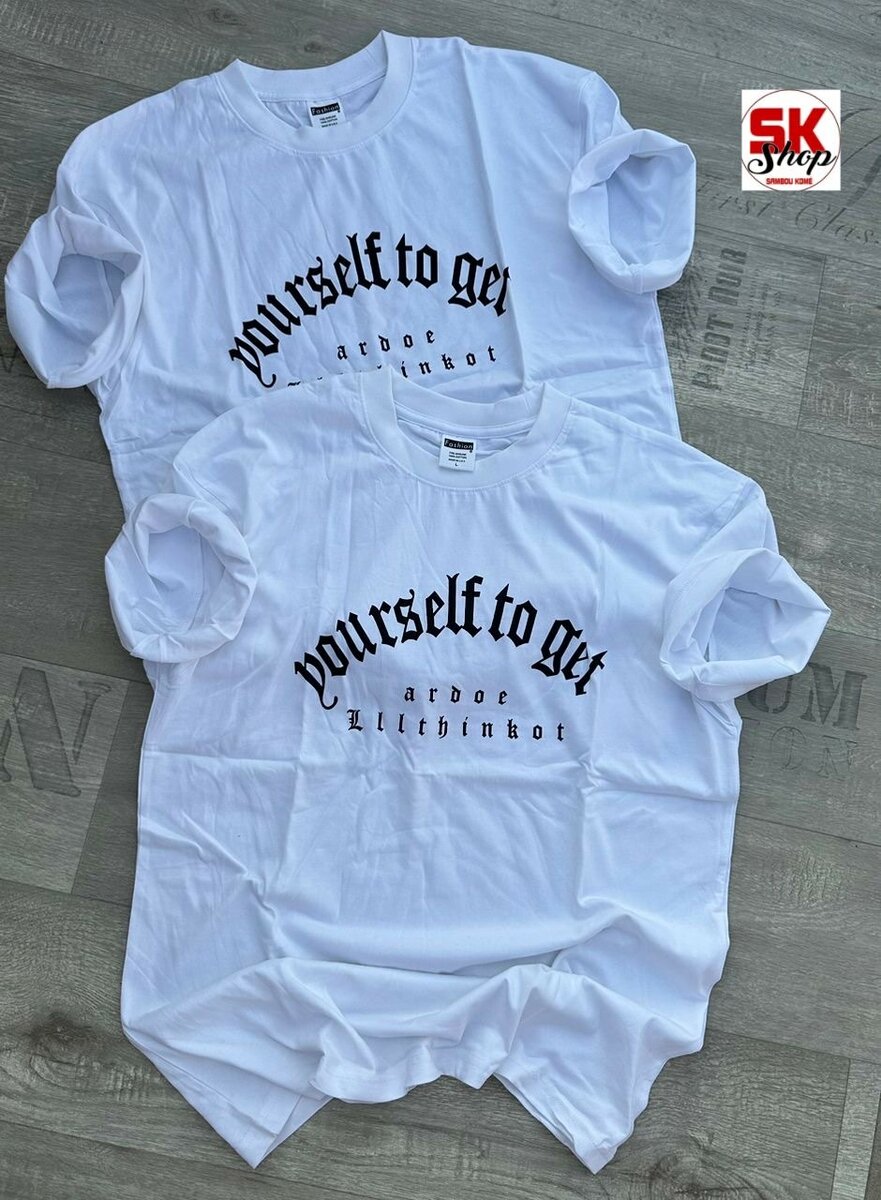 T-shirt homme et femme