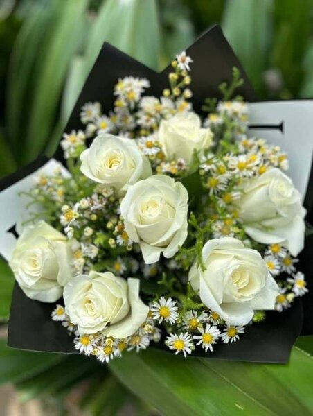 Bouquet de Roses Éclatantes