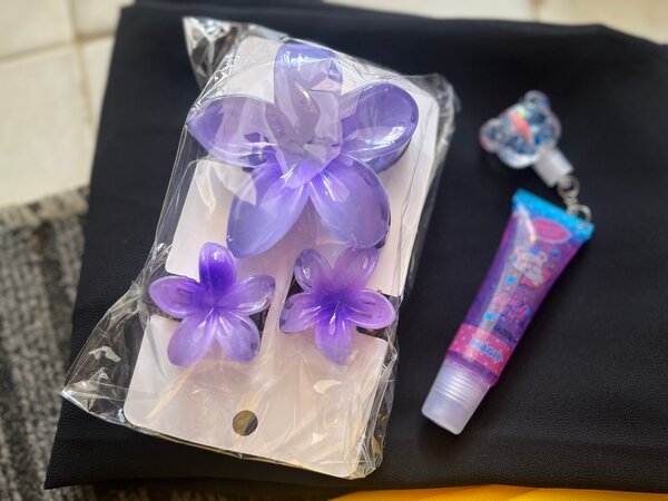 Épingles à cheveux fleuries