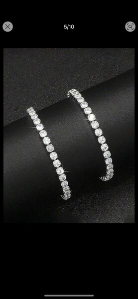 Bracelet en diamant étincelant