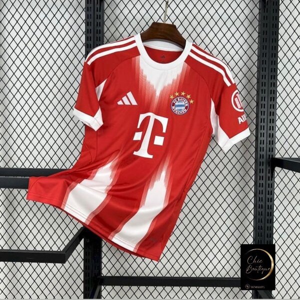 Maillot Bayern Munich Rouge Homme