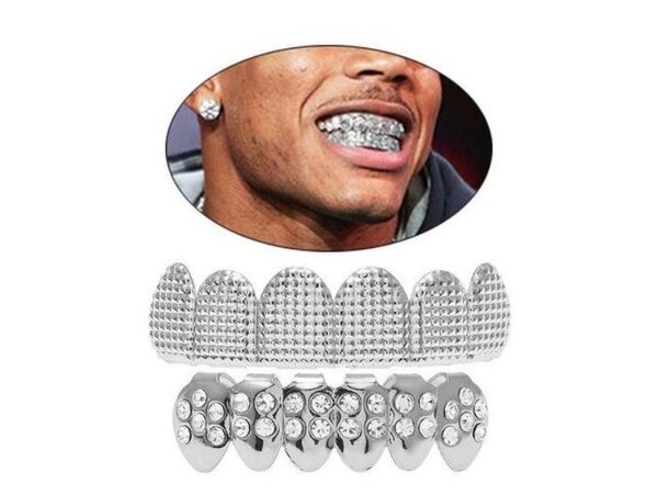 Grillz dentaires en strass