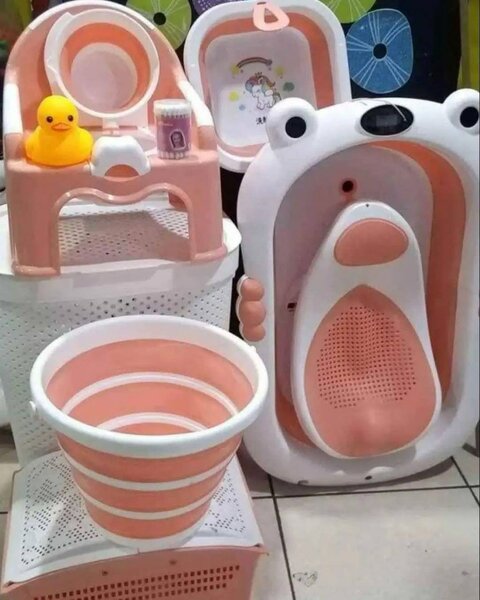 Ensemble baignoire pliable