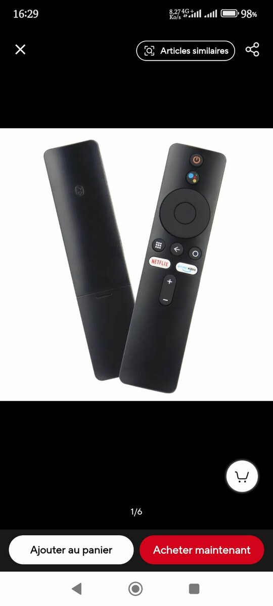 Télécommande de MI ANDROID