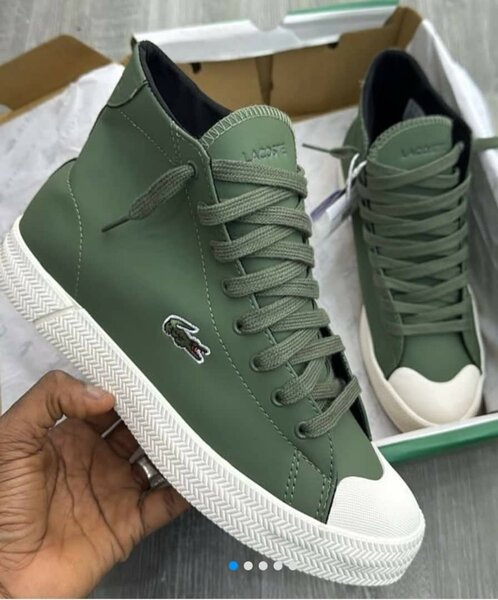 Sneakers vertes montantes