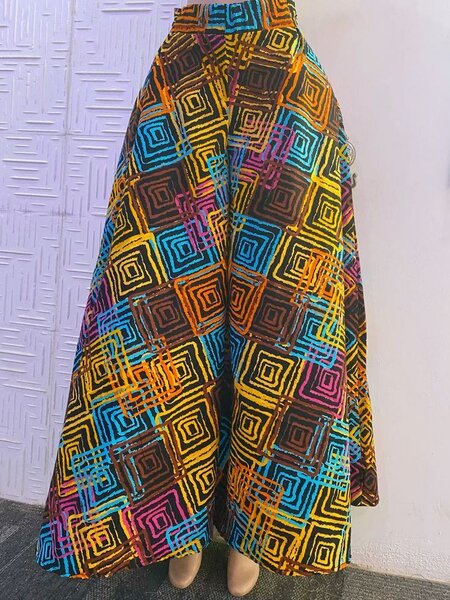 Pantalons Palazzo colorés