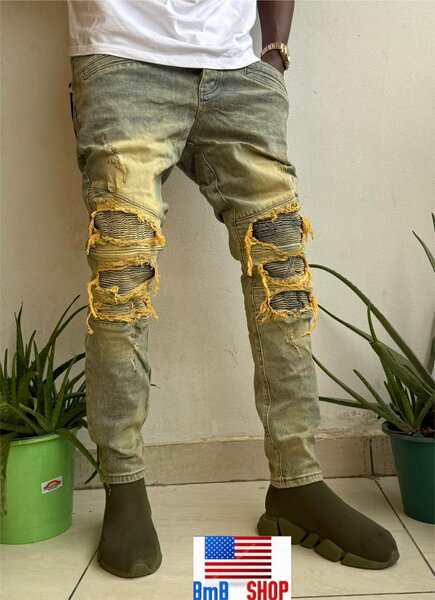 Jeans déchirés pour hommes