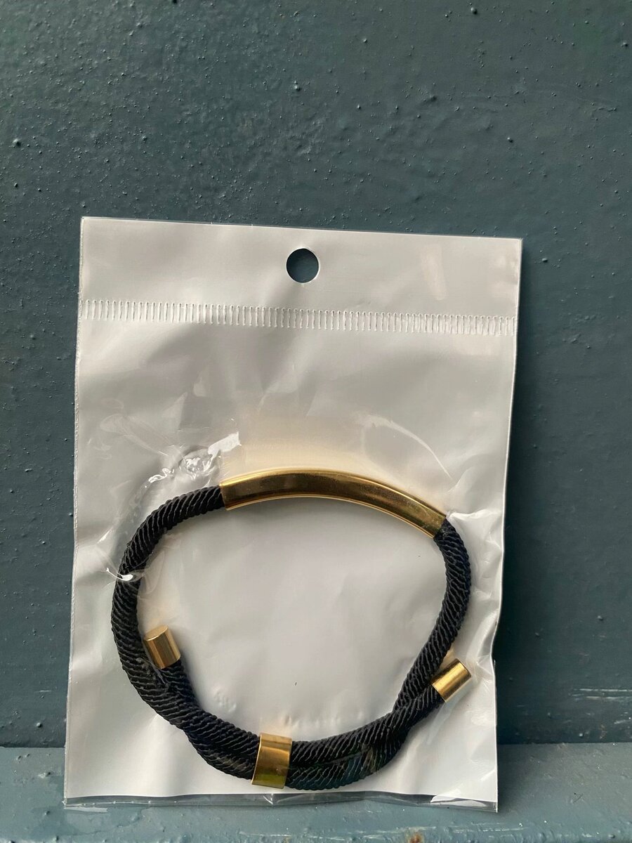 Bracelet en corde chic