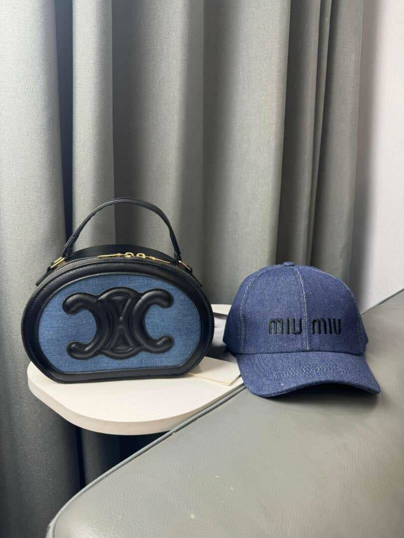 Sac à main en denim