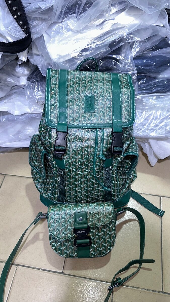 Sac à dos élégant vert