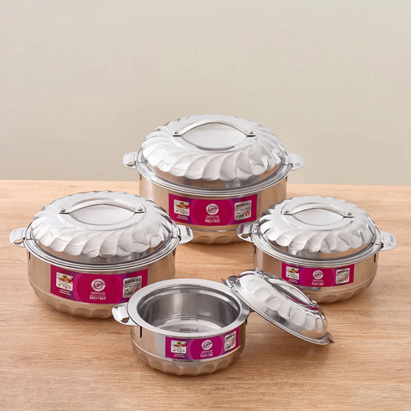 Set de boîtes de conservation en acier inoxydable