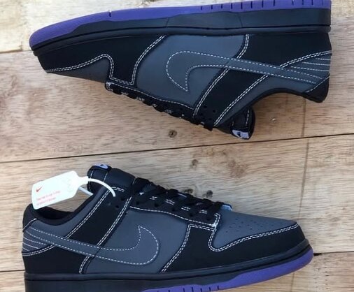 Boxed Nike SB Dunk sneakers