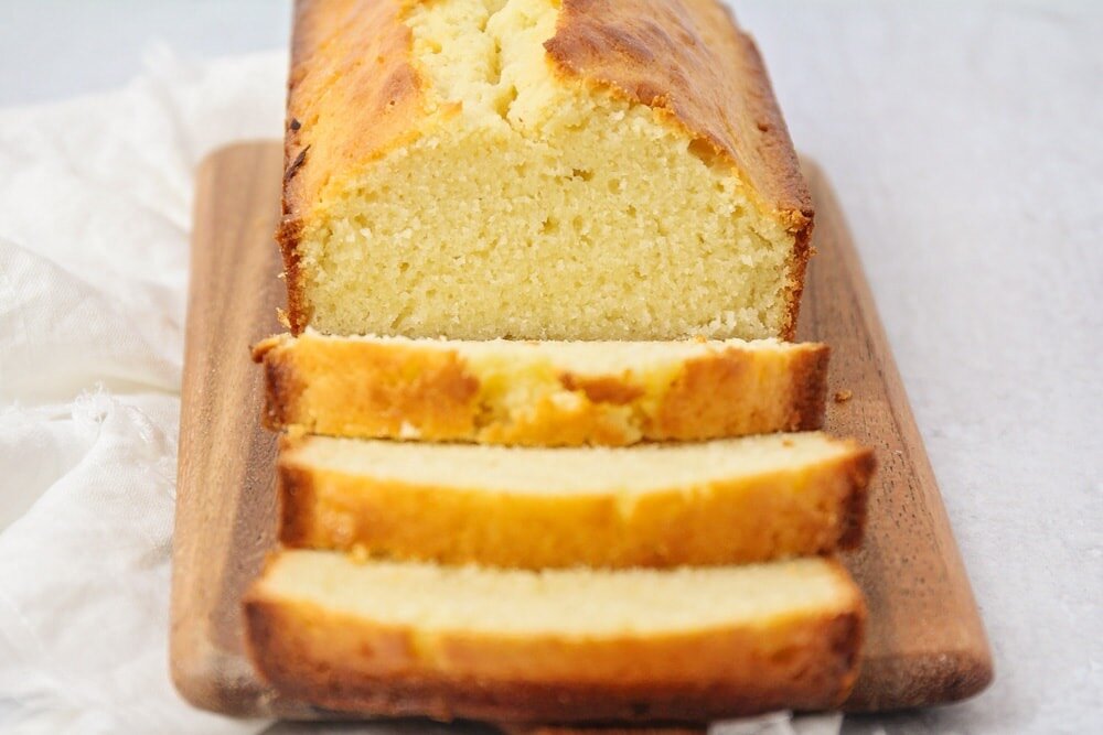 Vanilla loaf cake (full loaf)
