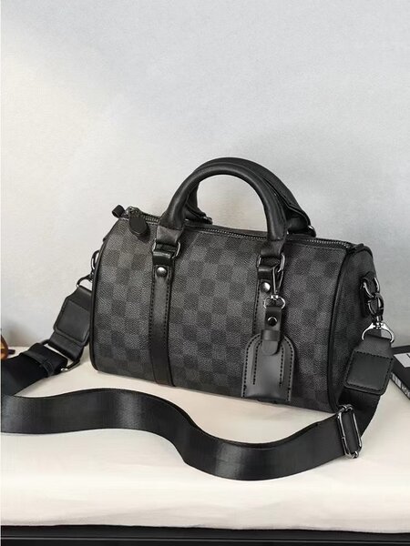 Sac bandoulière damier chic