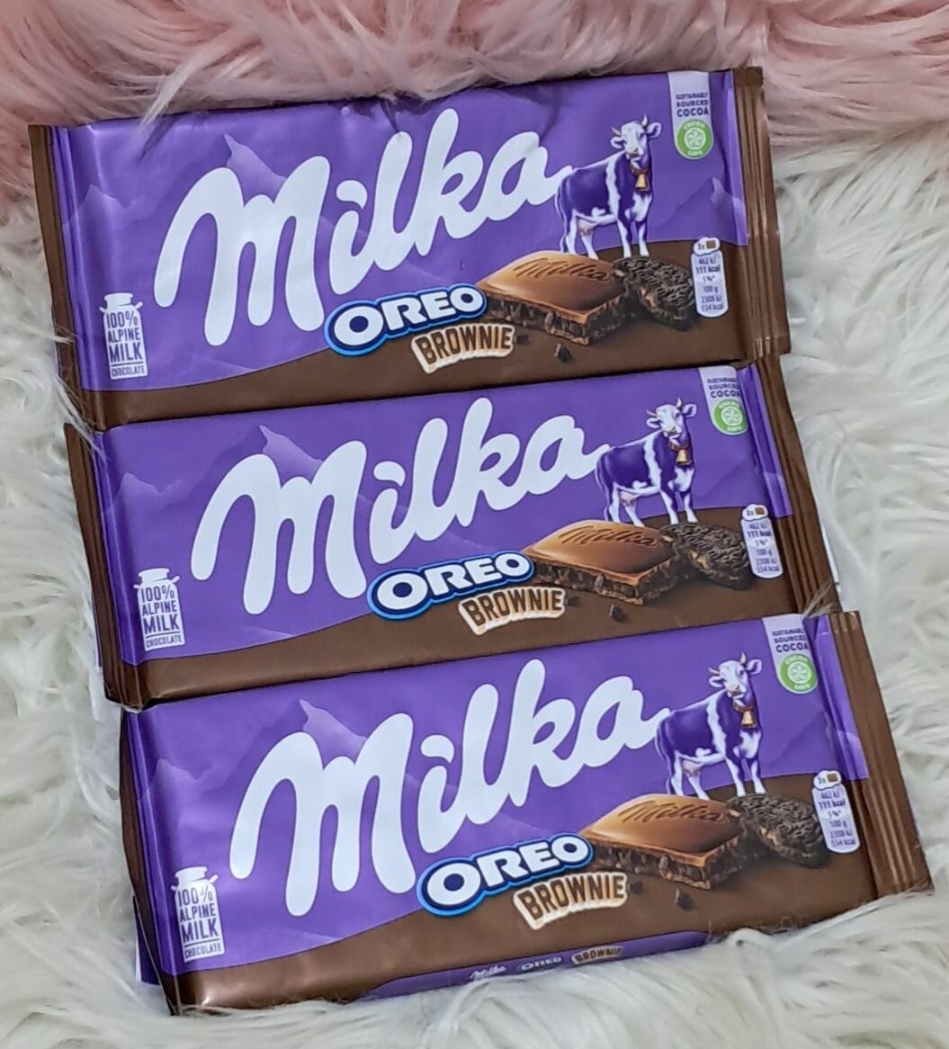Tablette Milka Oreo Brownie