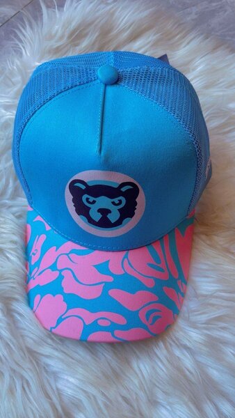 Casquette Trucker Ours Bleue