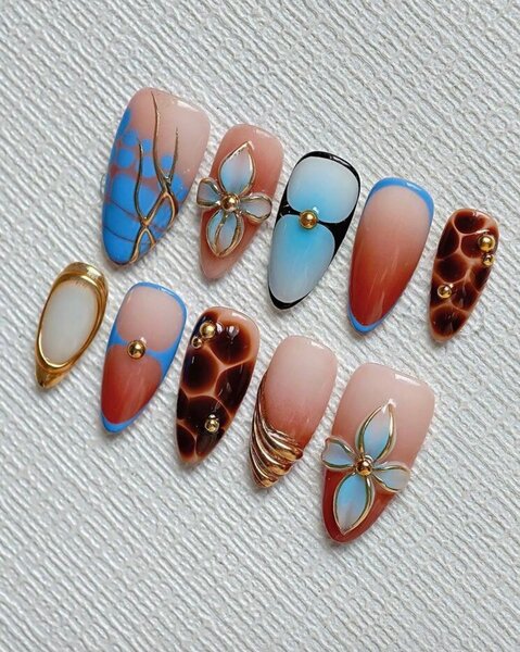 Kit de Faux Ongles Design Élégant