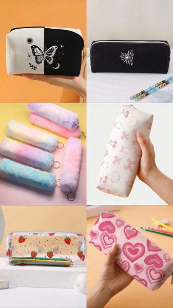 Étuis à crayons élégants et colorés