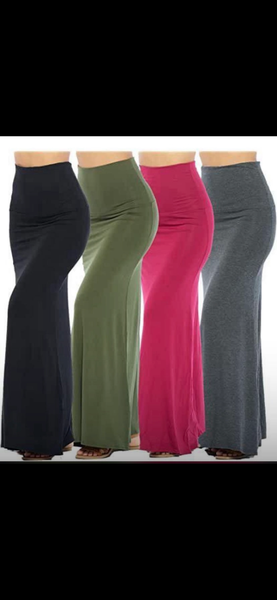 Jupe longue élégante femme