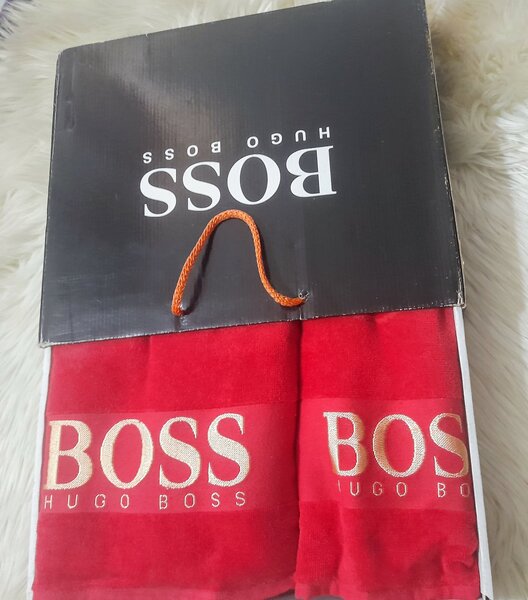 Serviettes de luxe Hugo Boss