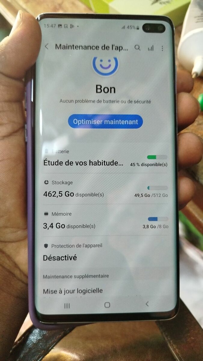 Samsung Galaxy S10+ 512/8go