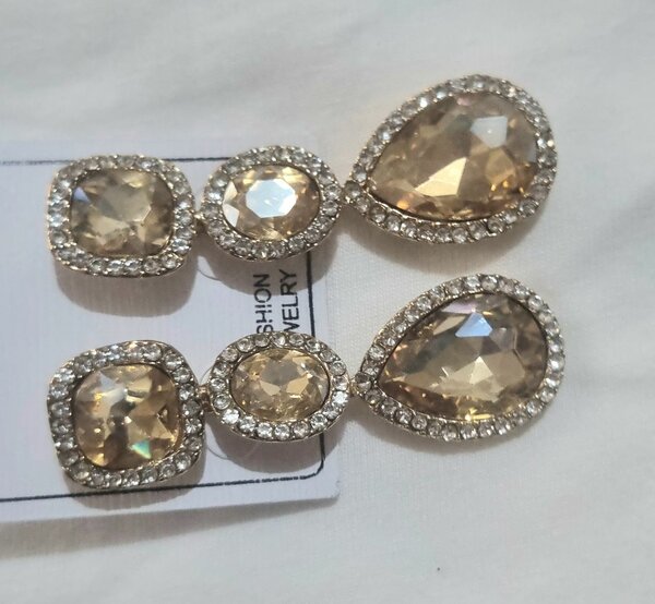 Ever Dazzling Crystal Water Drop Earrings