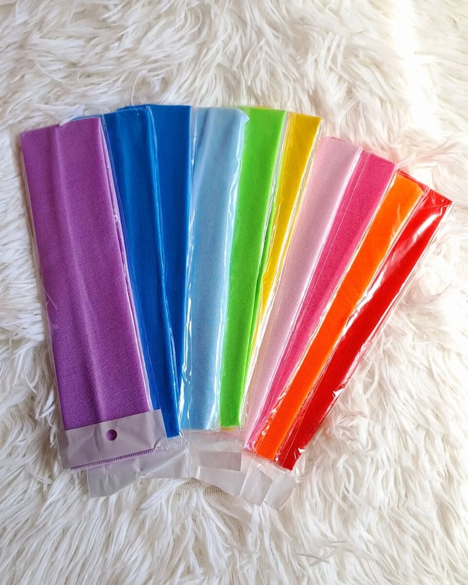 Bandeaux colorés élastiques