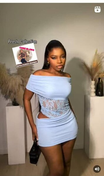 Robe courte bleu ciel pour femmes