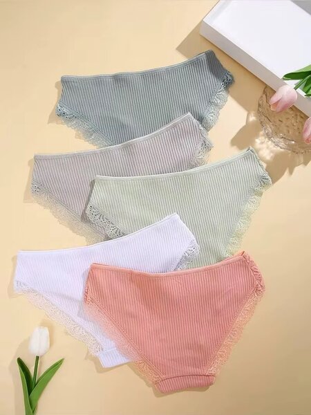 Lot de 5 caleçons en Cotons