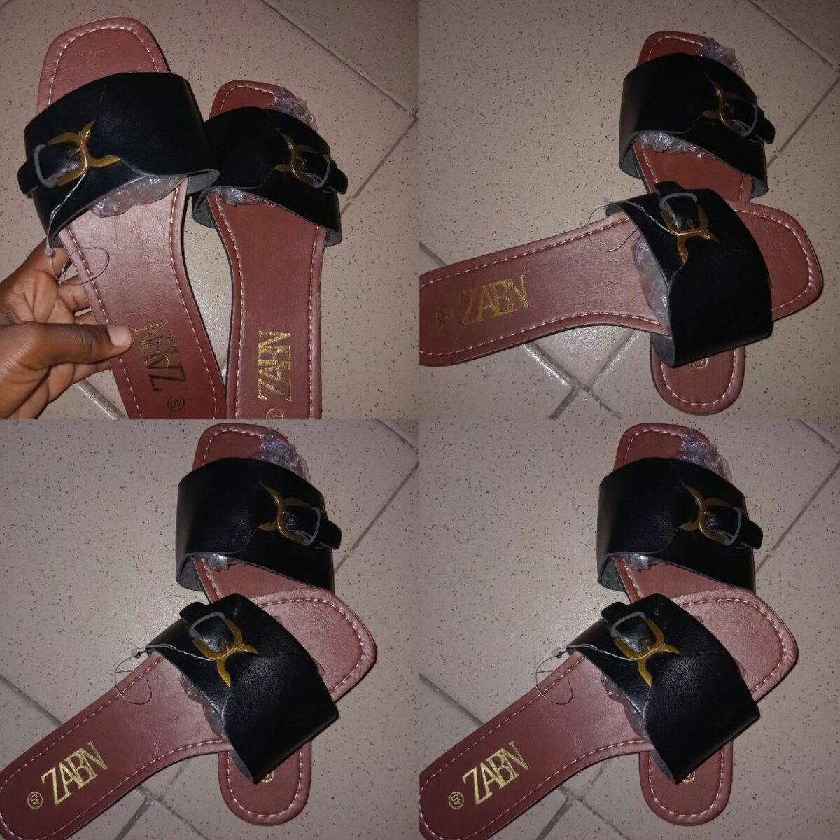 Sandales en cuir élégantes