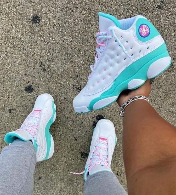 Sneakers colorés élégants