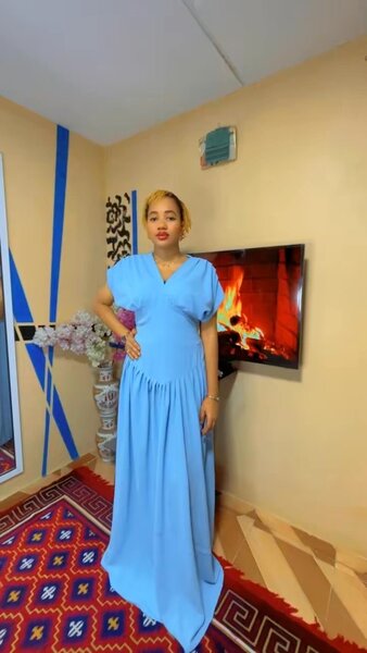 Robe longue élégante femme